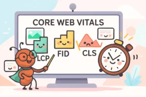 آموزش جامع Core Web Vitals: راهنمای کامل بهبود LCP، FID و CLS