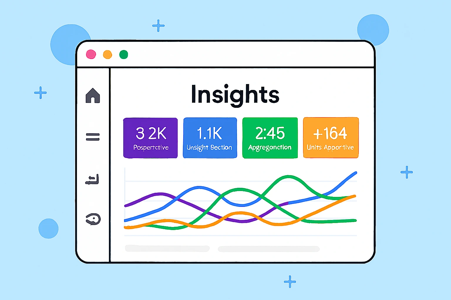 بخش Insights (تحلیل سریع عملکرد محتوا)