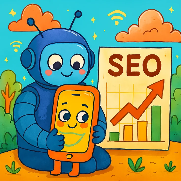 تأثیر الگوریتم موبایل فرست بر سئو