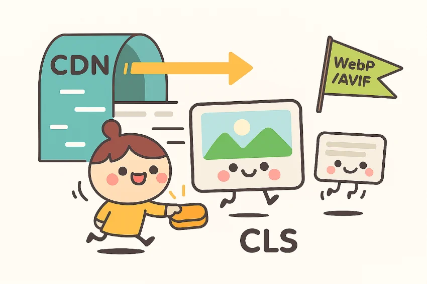 بهینهسازی تصاویر و ویدیوها | آموزش جامع Core Web Vitals