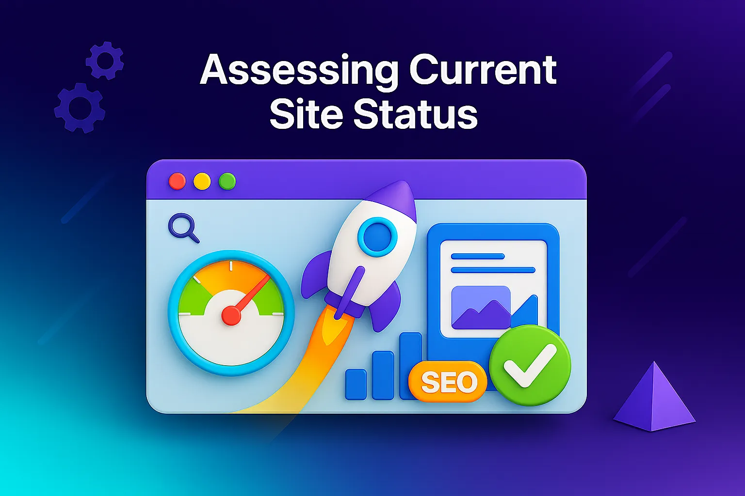 بررسی وضعیت فعلی سایت