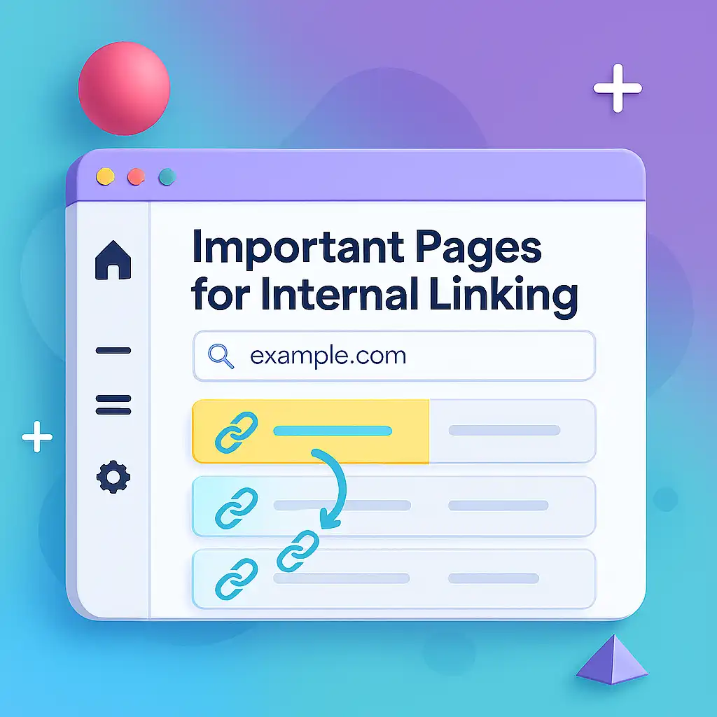 پیدا کردن صفحات مهم برای لینکسازی داخلی