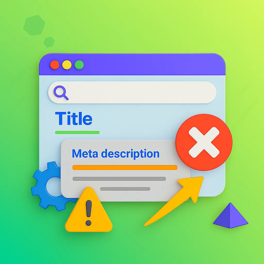 اشتباهات رایج در نوشتن متا دیسکریپشن
