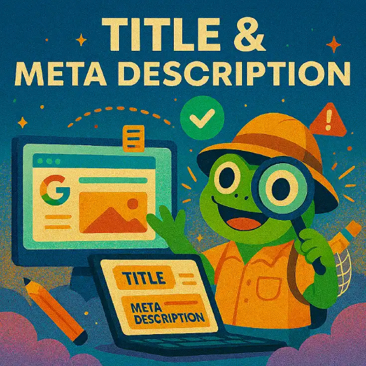 بررسی Title و Meta Description در Screaming Frog