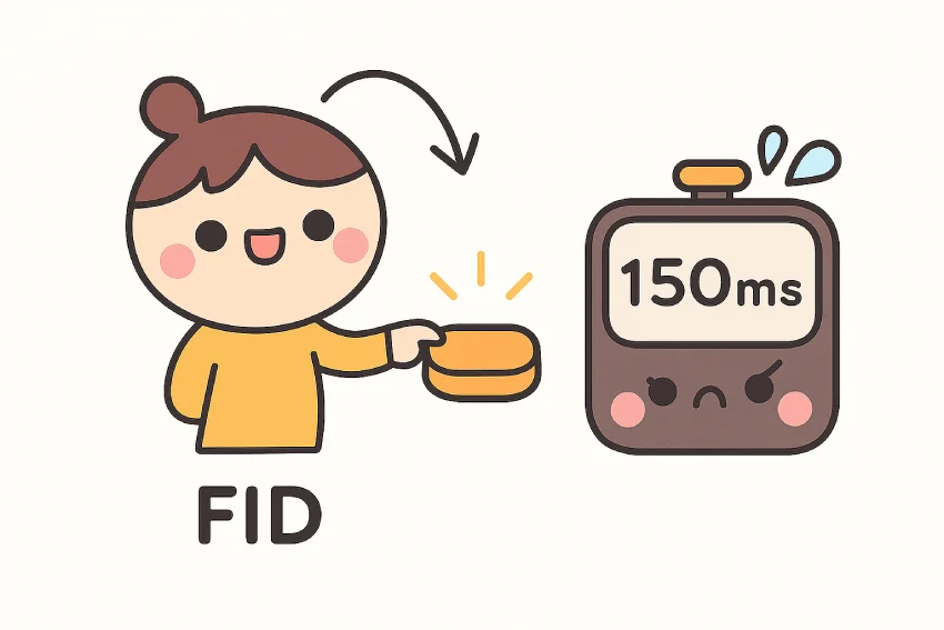 عوامل مؤثر بر FID (First Input Delay)