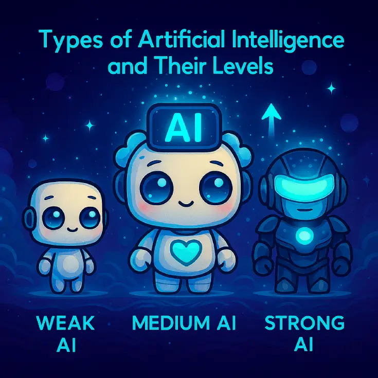 انواع هوش مصنوعی و سطح توانایی آنها