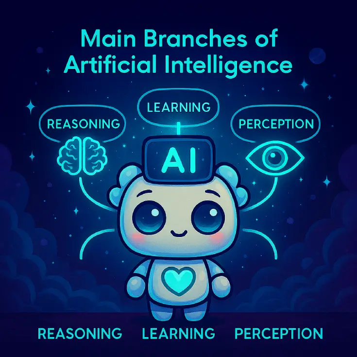 شاخههای اصلی هوش مصنوعی