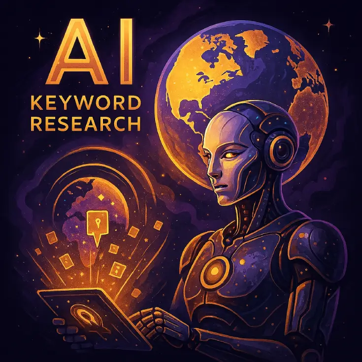 هوش مصنوعی در تحقیق کلمات کلیدی